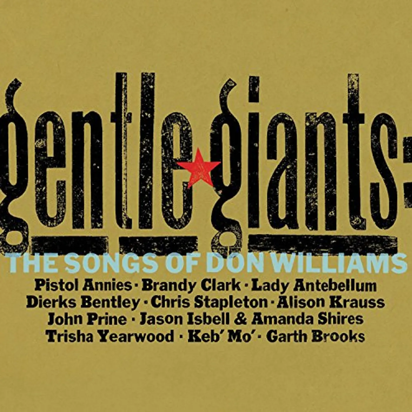 GENTLE GIANTS: THE SONGS OF DON WILLIAMS / VARIOUS Vinyl Record