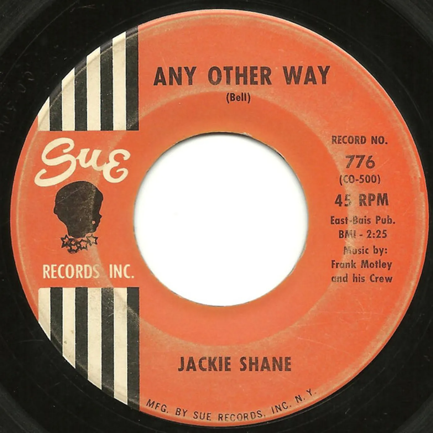 Jackie Shane ANY OTHER WAY Vinyl Record