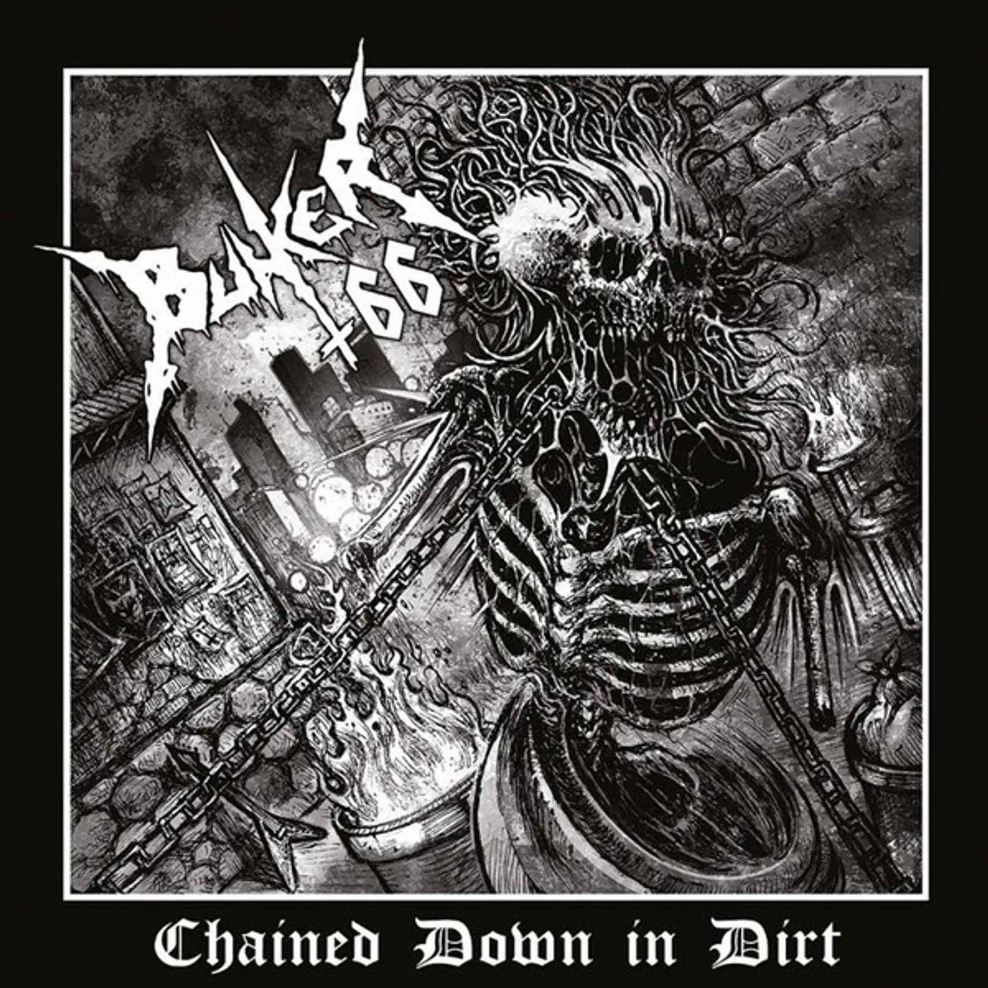 Bunker 66 CHAINED DOWN IN DIRT TRAN Vinyl Record