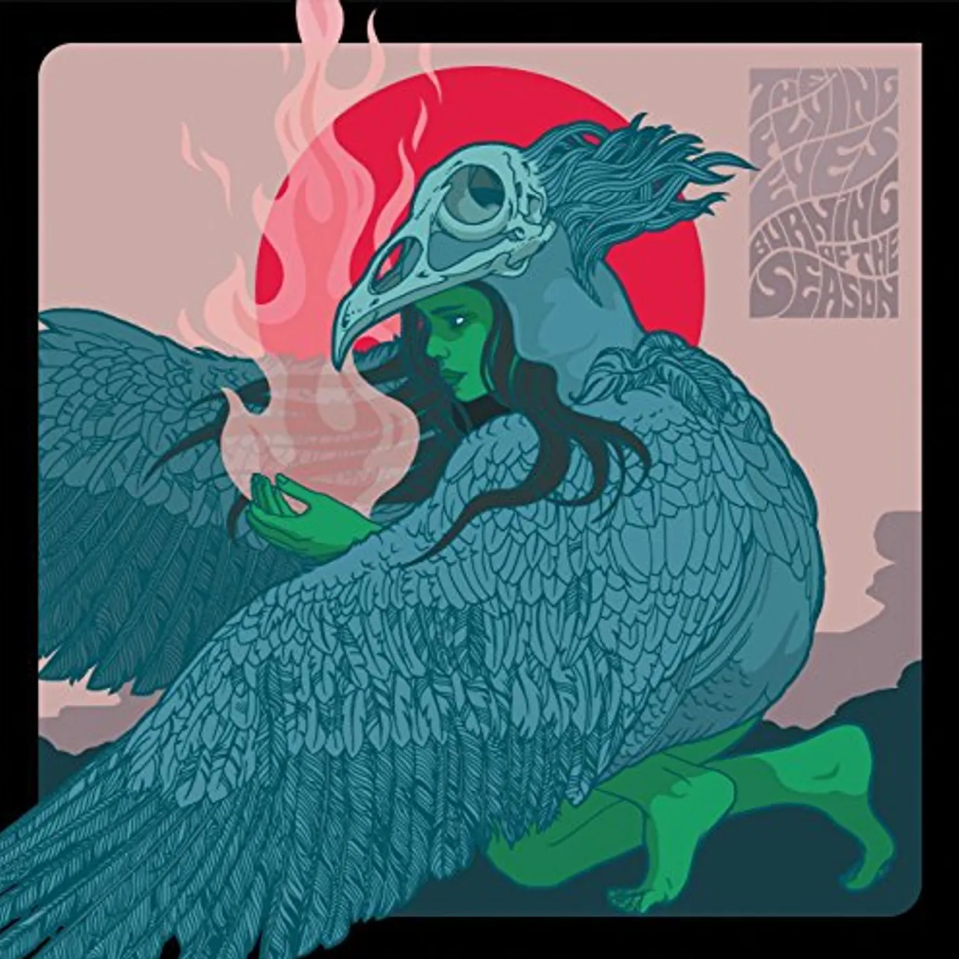 The Flying Eyes Burning of the Season Vinyl Record