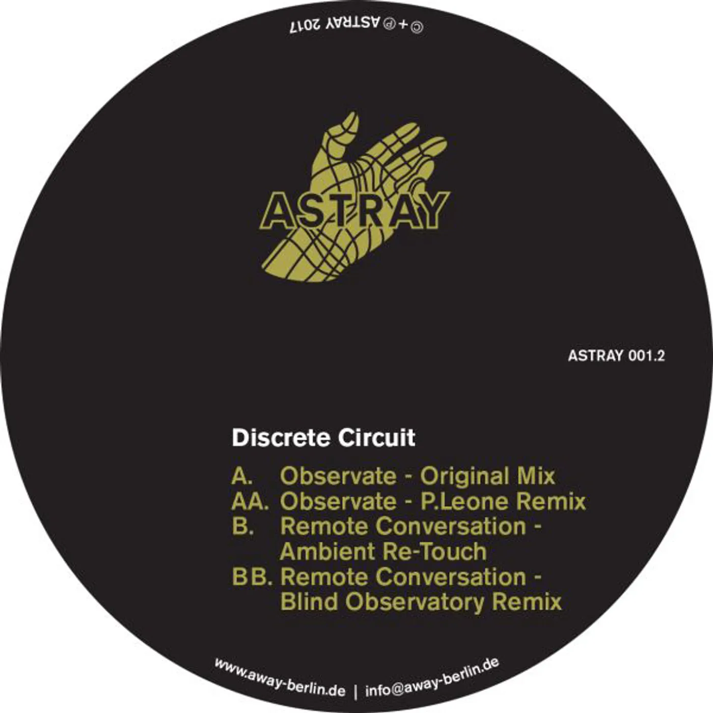 Discrete Circuit OBSERVER Vinyl Record