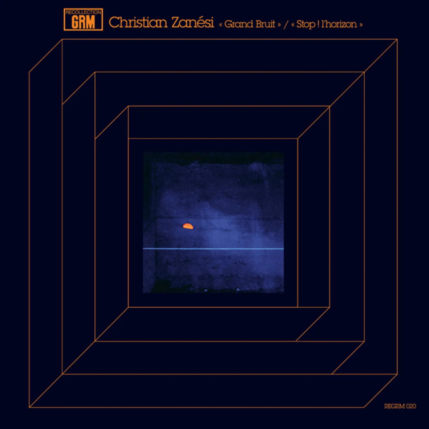 Christian Zanesi GRAND BRUIT / STOP HORIZON Vinyl Record