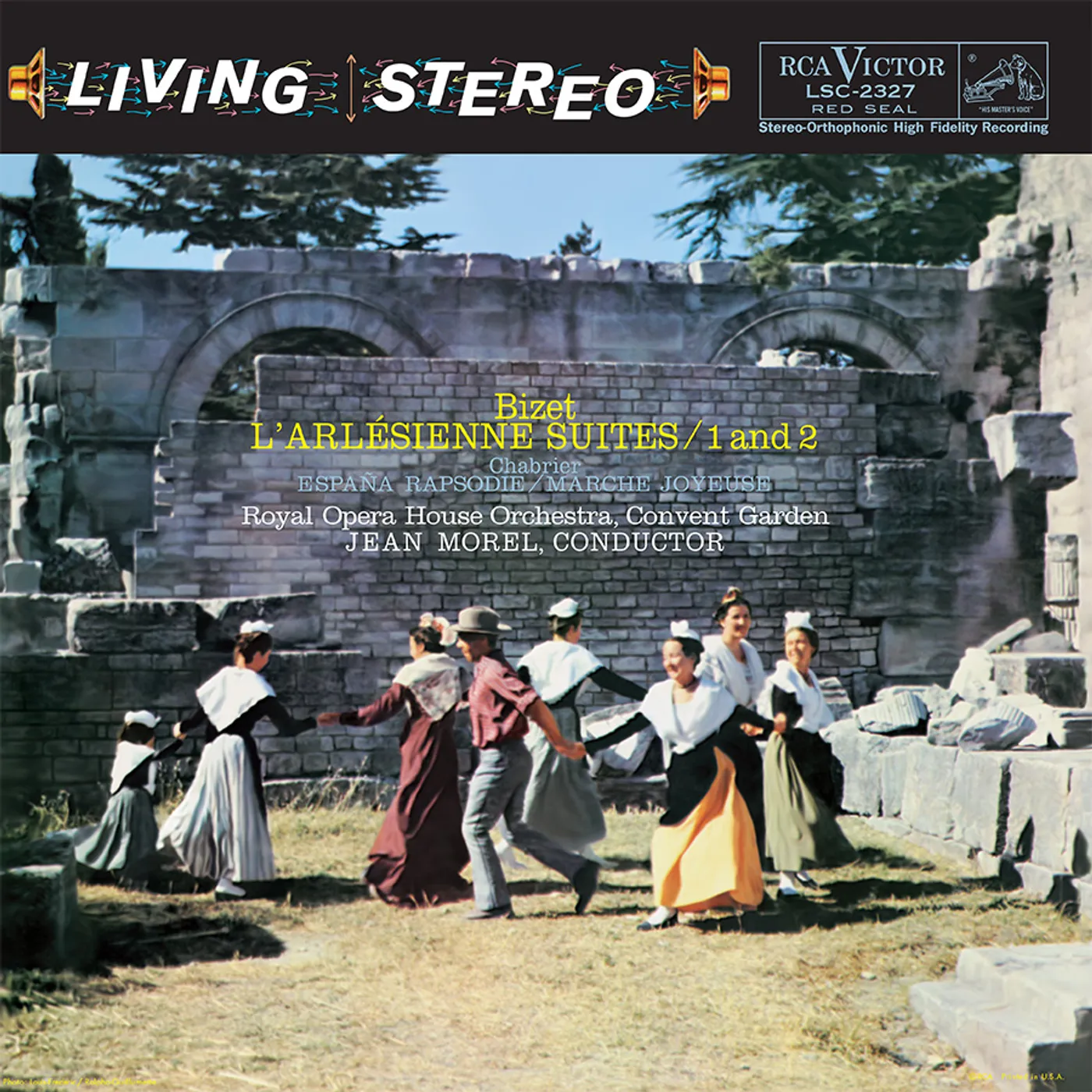 Jean Morel BIZET: L'ARLESIENNE SUITES 1 AND 2 Vinyl Record