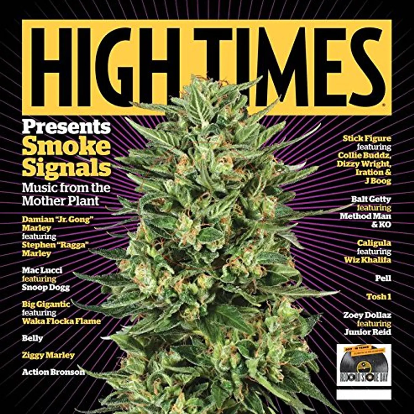 High Times Presents: Smoke Signals / Various SMOKE SIGNALS (MUSIC FROM THE MOTHER PLANT) Vinyl Record