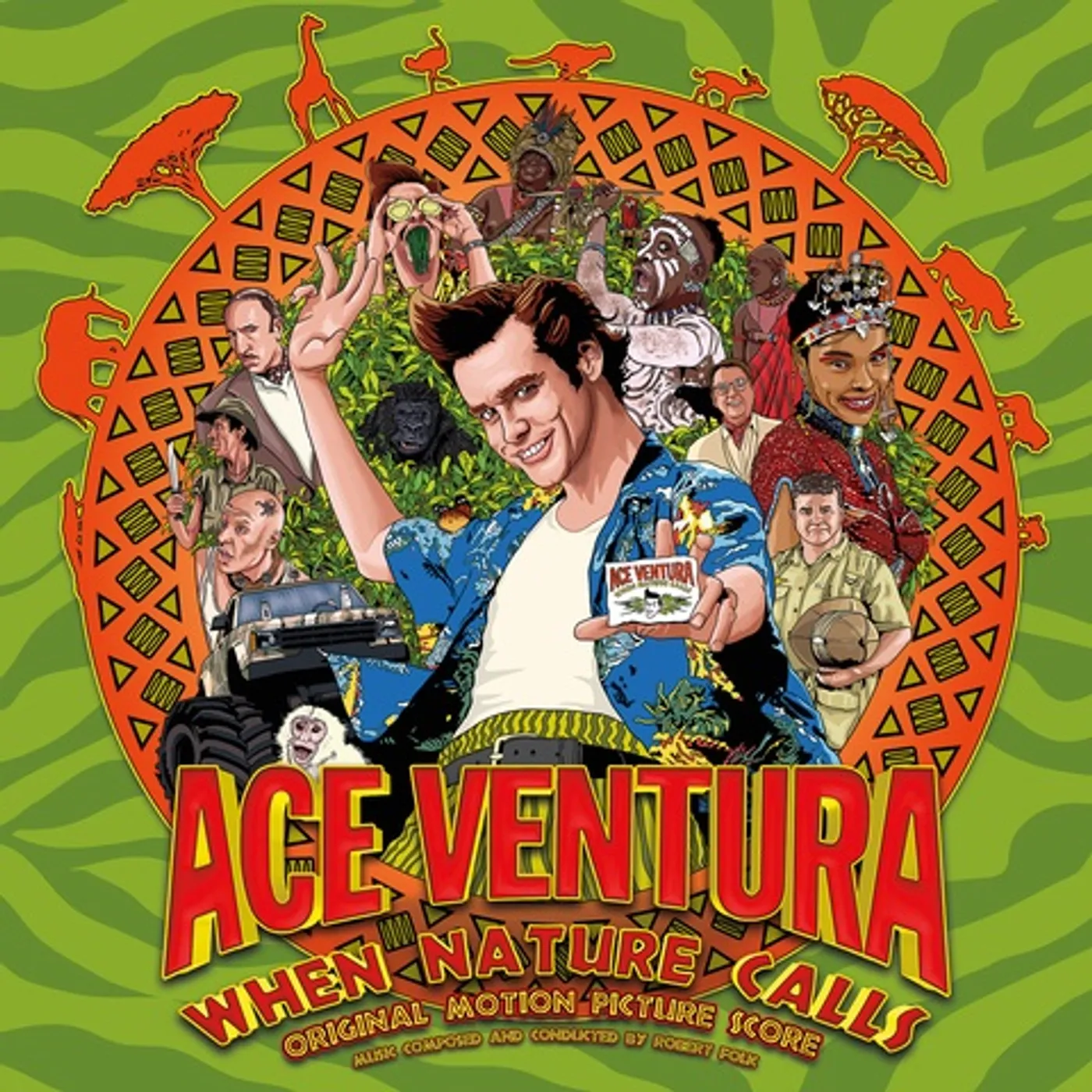 Robert Folk ACE VENTURA: WHEN NATURE CALLS / Original Soundtrack Vinyl Record