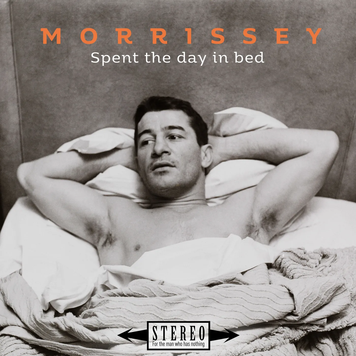Morrissey SPENT THE DAY IN BED / JUDY IS A PUNK (LIVE) Vinyl Record