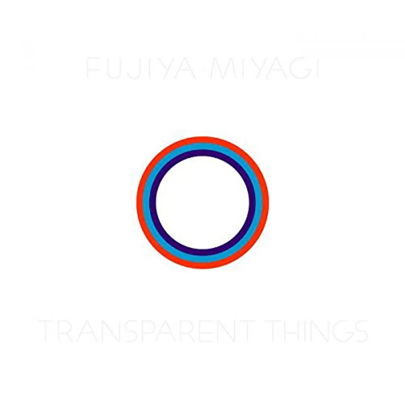 Fujiya & Miyagi TRANSPARENT THINGS CD