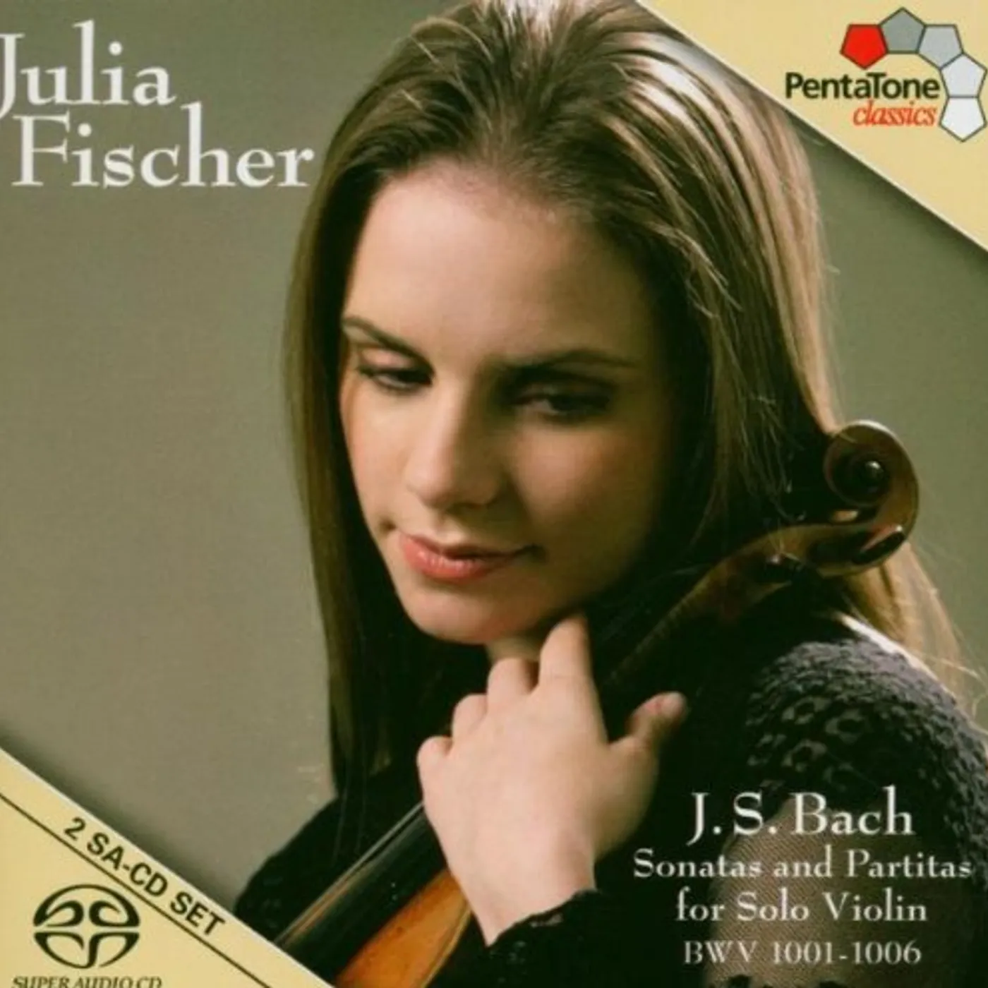 J.S. Bach / Fischer SONATAS & PARTITAS FOR SOLO VIOLIN Vinyl Record
