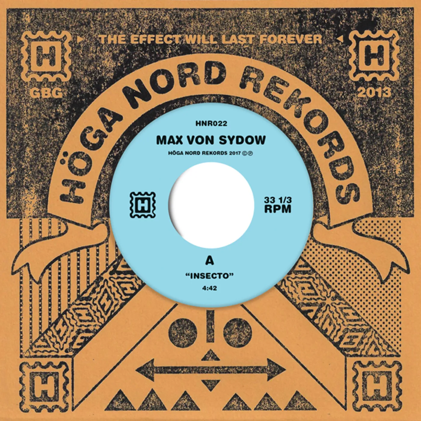 Max Von Sydow Insecto / Cardboard Pope Vinyl Record