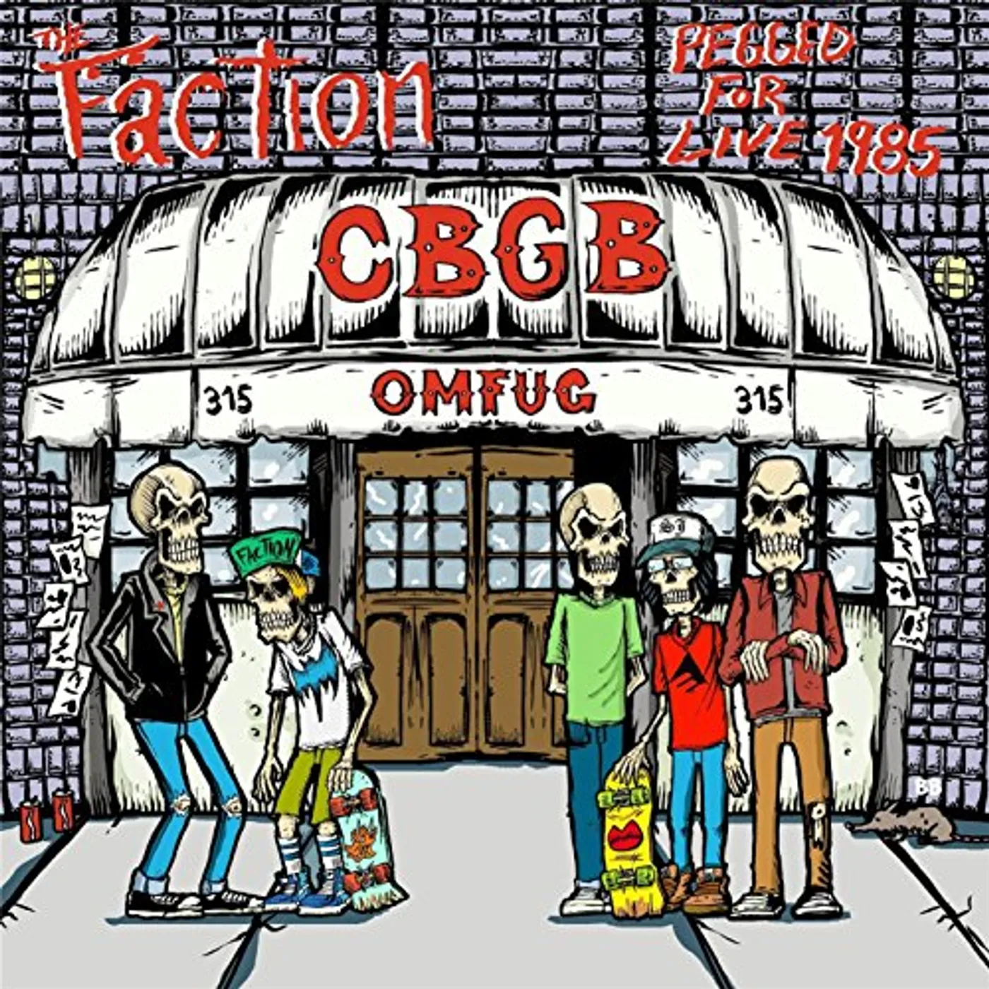 Faction PEGGED FOR LIVE Vinyl Record