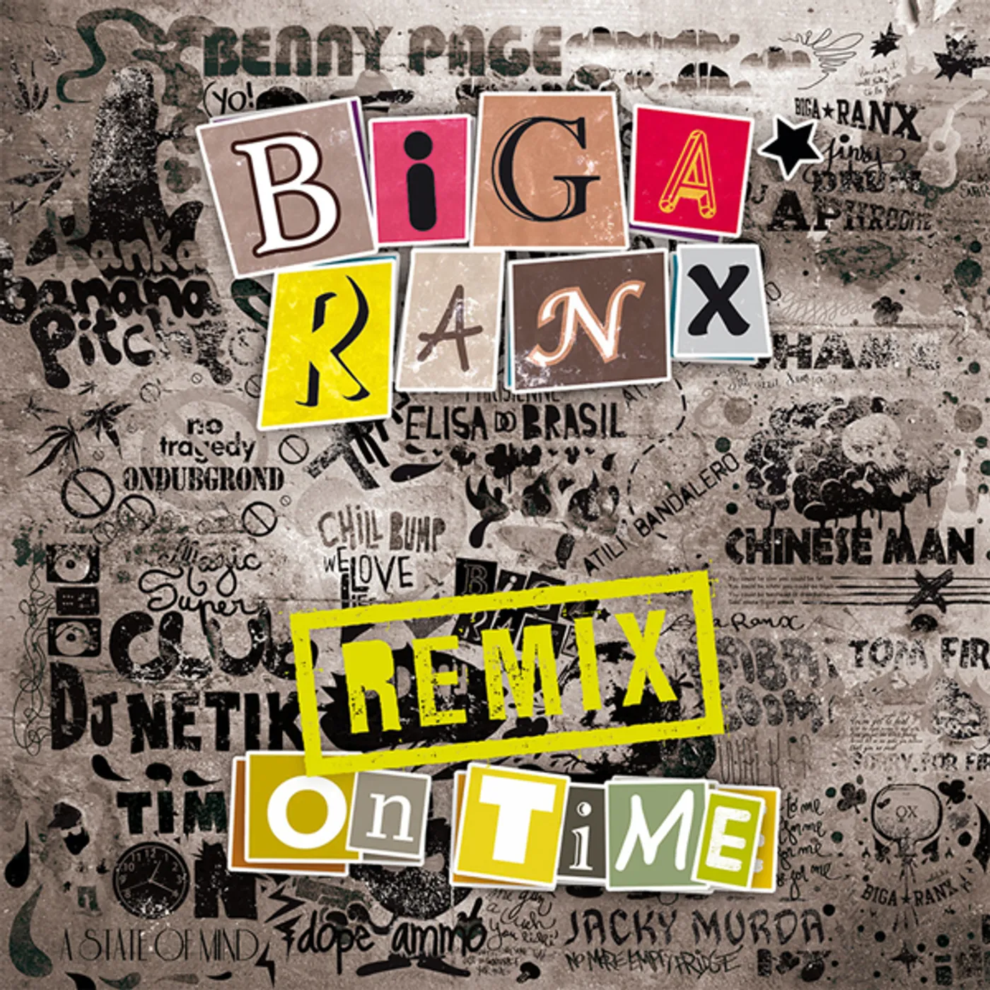 Biga*Ranx ON TIME REMIX CD