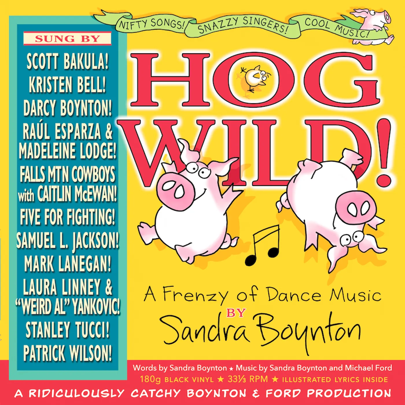Sandra Boynton HOG WILD Vinyl Record