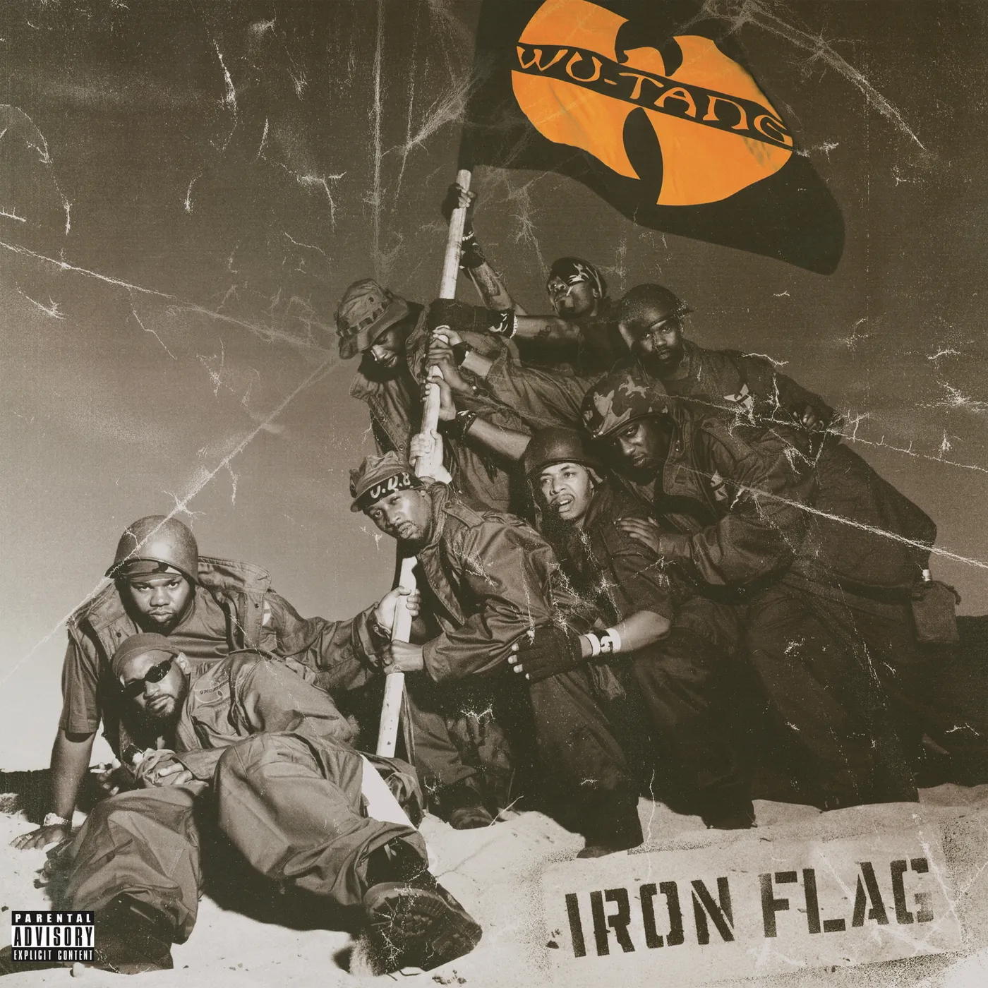 Wu-Tang Clan IRON FLAG Vinyl Record