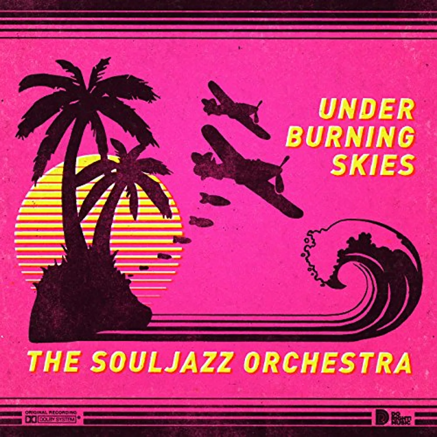 The Souljazz Orchestra Under Burning Skies Vinyl Record