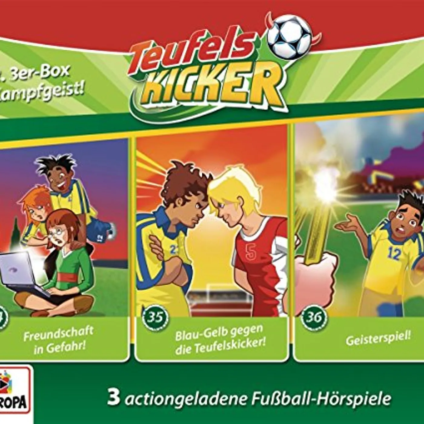 Teufelskicker 12/3ER BOX (FOLGEN 34 35 36) CD