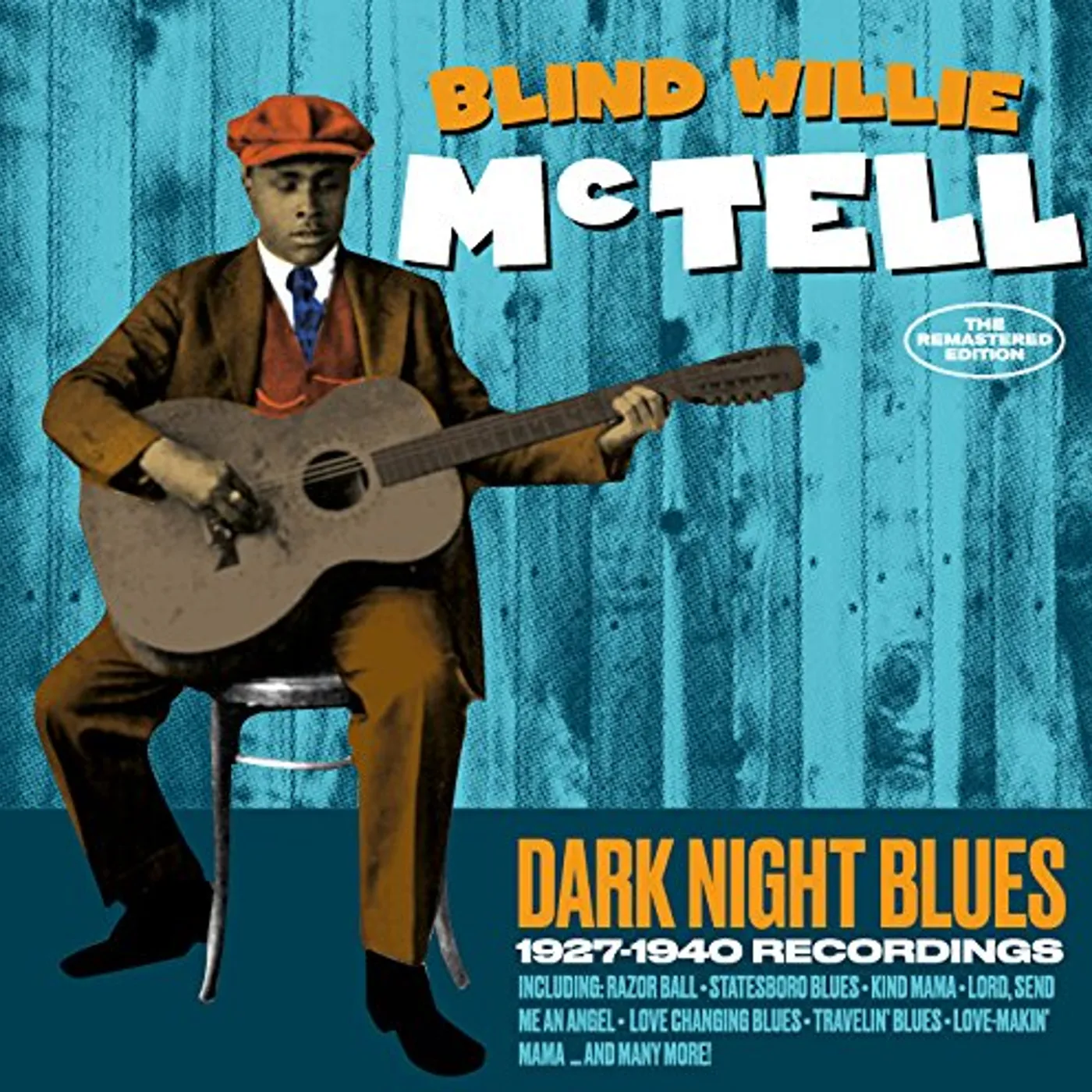 Blind Willie McTell DARK NIGHT BLUES: 1927-1940 RECORDINGS CD