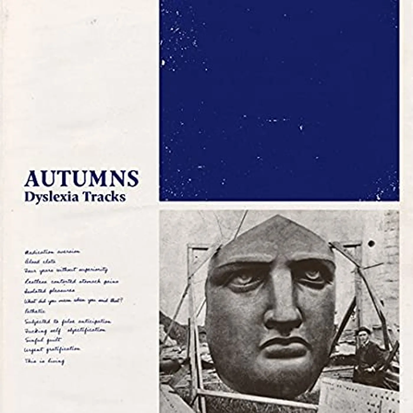 Autumns DYSLEXIA TRACKS Vinyl Record