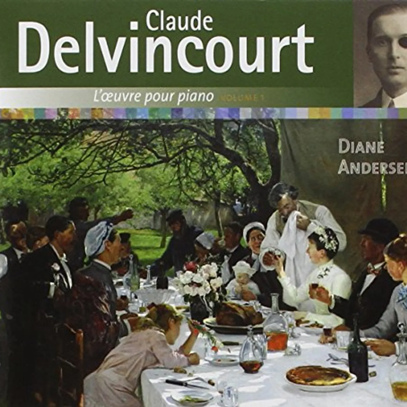 Diane Andersen CLAUDE DELVINCOURT WORKS FOR PIANO 1 CD