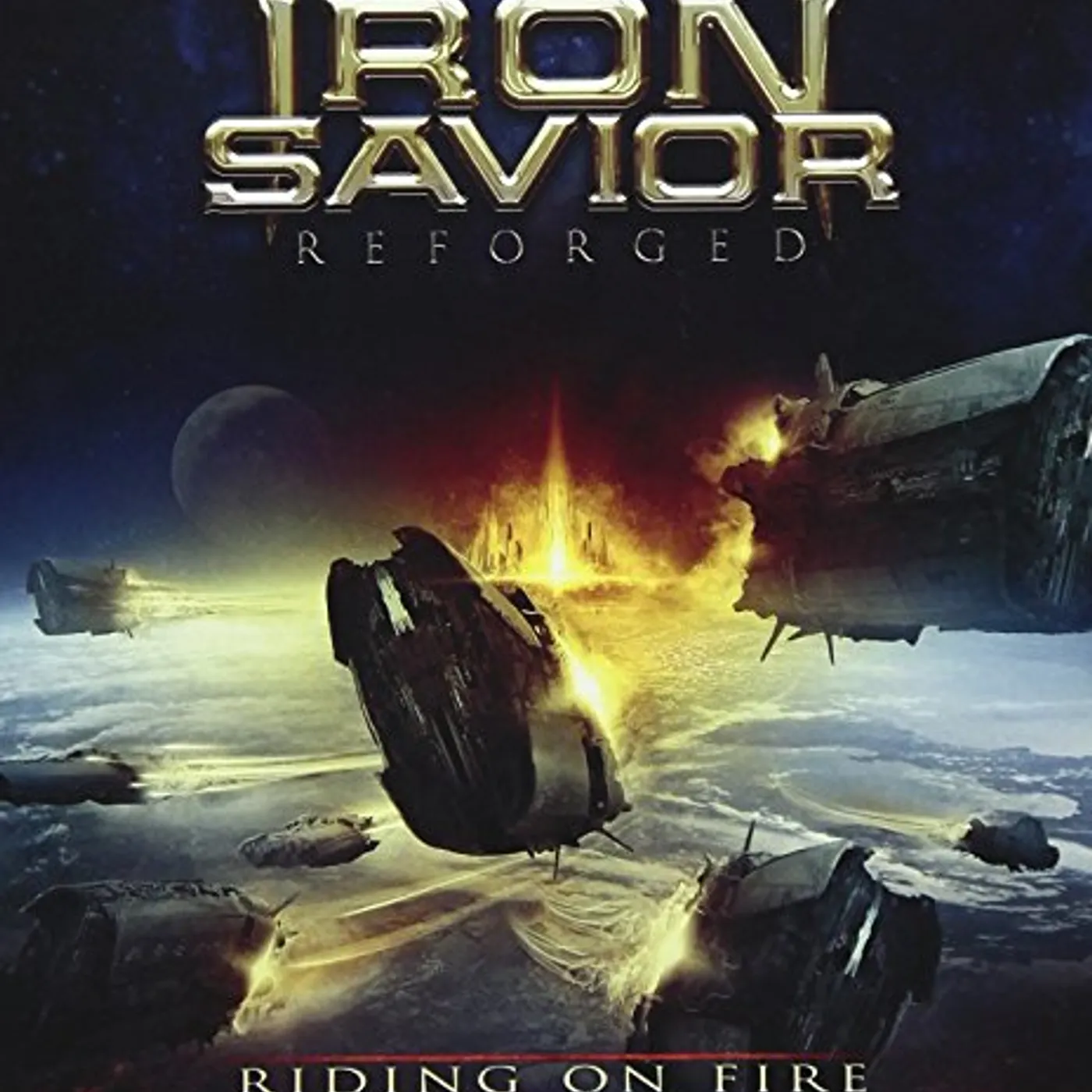 Iron Savior RIDING ON FIRE CD