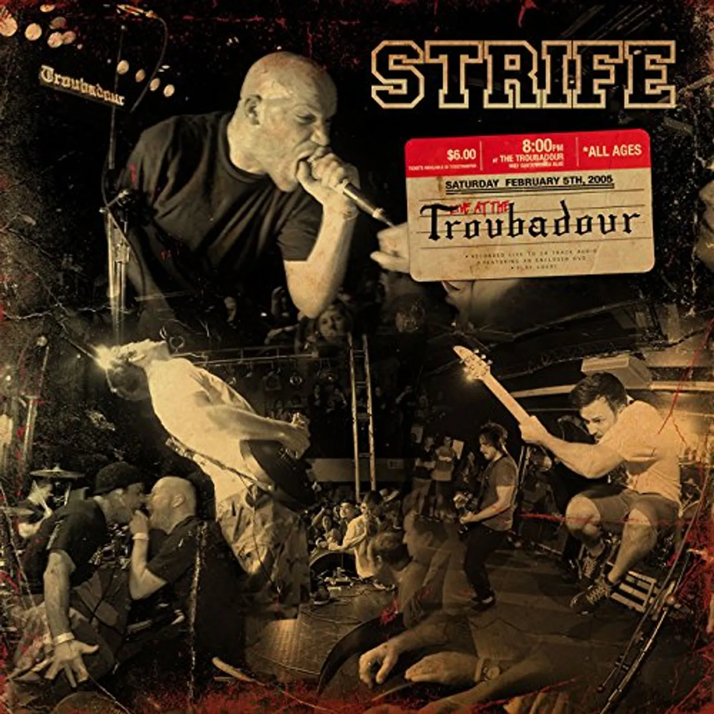 Strife LIVE AT THE TROUBADOUR CD