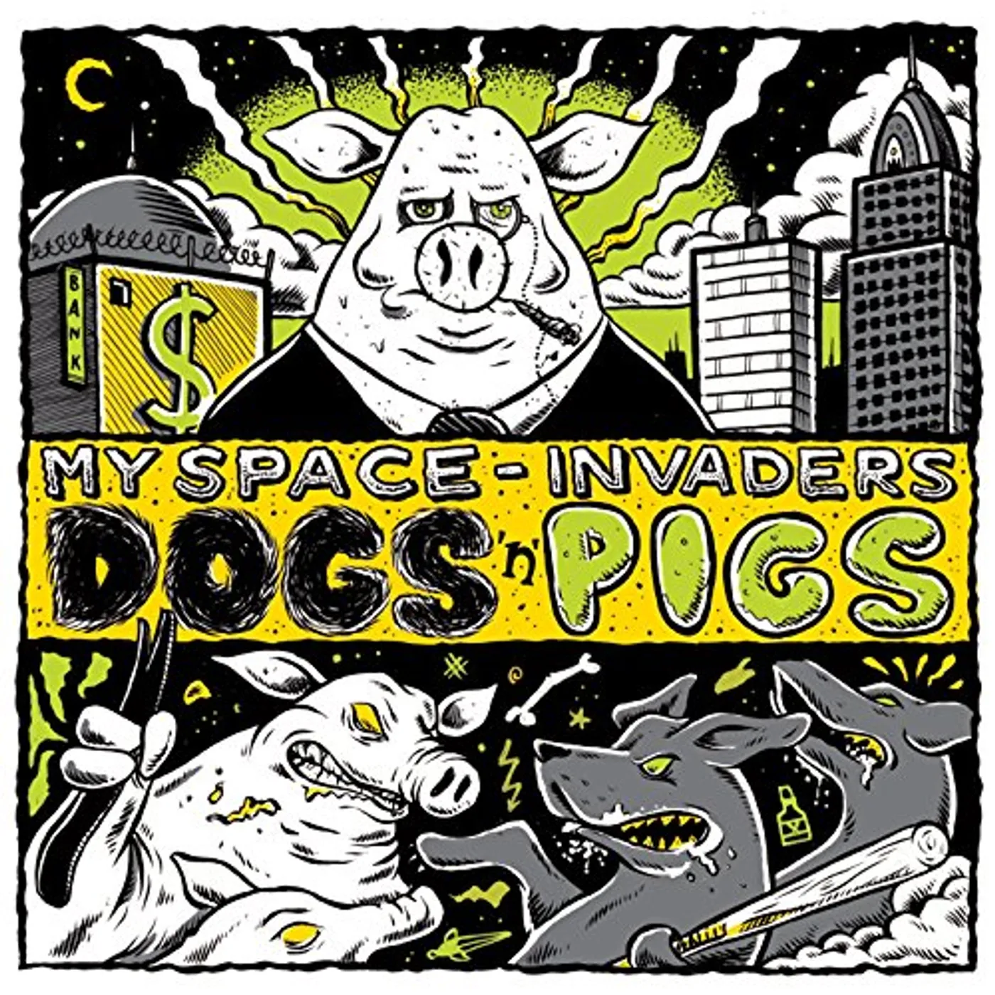 My Space Invaders DOGS 'N' PIGS CD