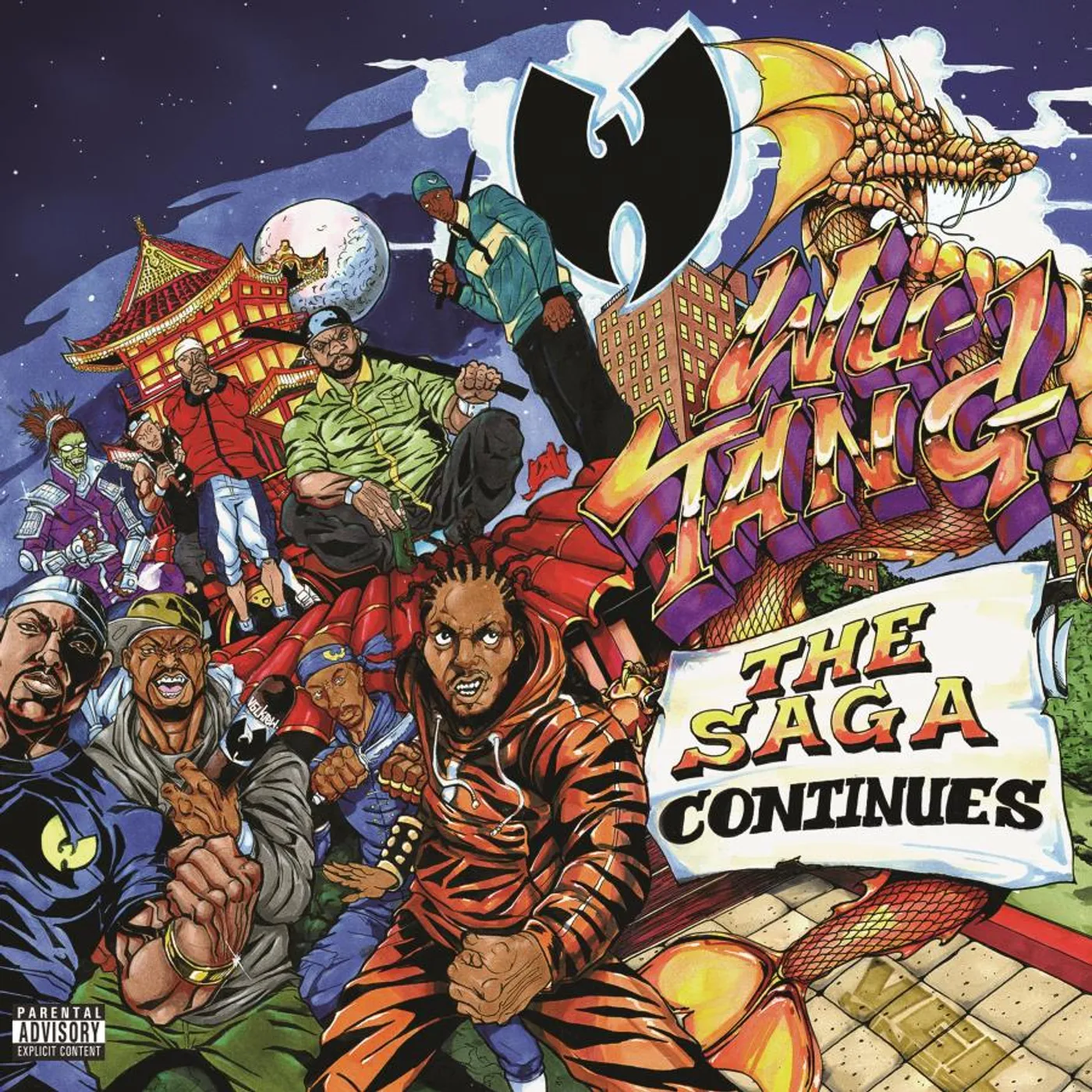 Wu-Tang Clan SAGA CONTINUES Vinyl Record