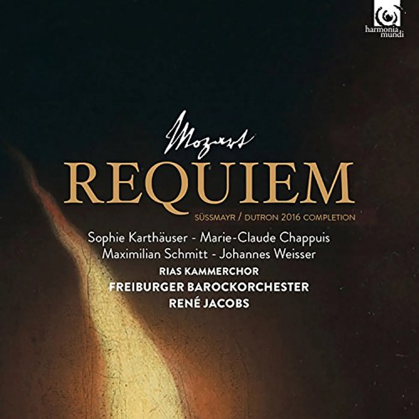 Mozart / René Jacobs MOZART: REQUIEM Vinyl Record