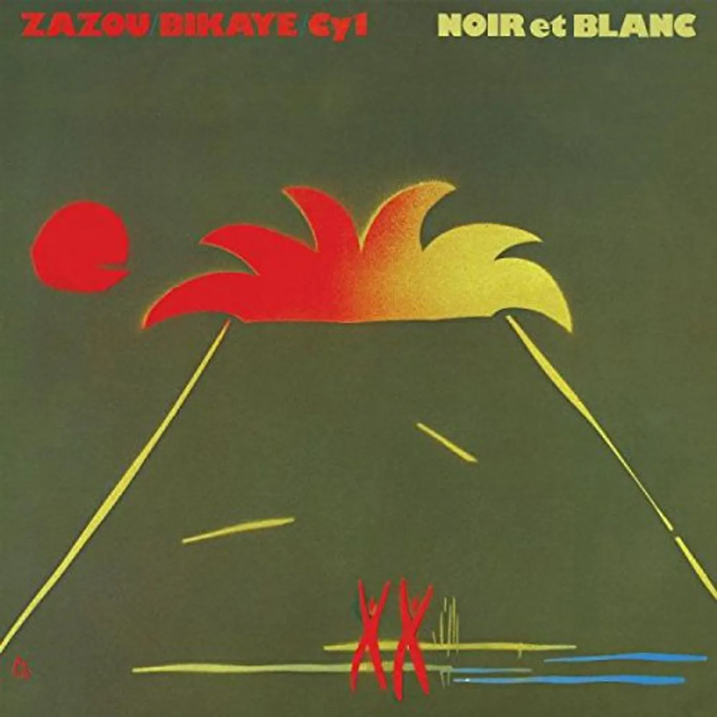 Zazou Noir Et Blanc Vinyl Record