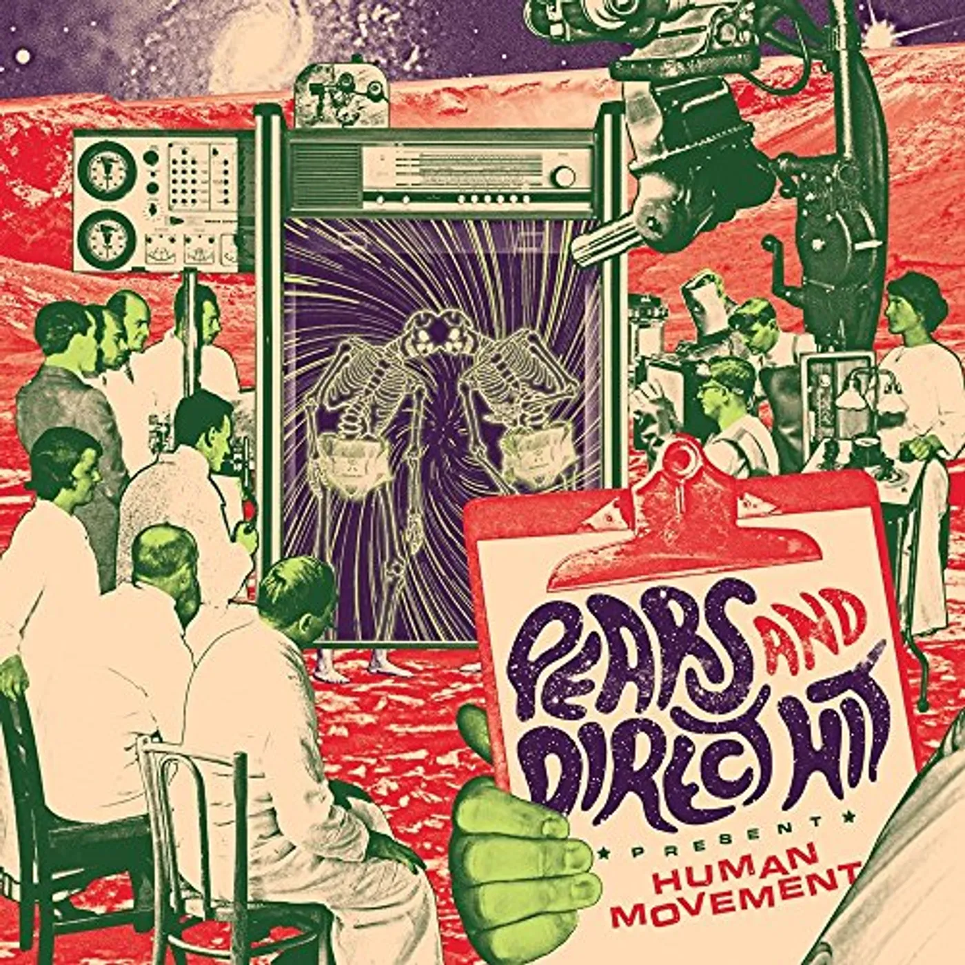 Direct Hit & Pears  Human Movement Vinyl Record