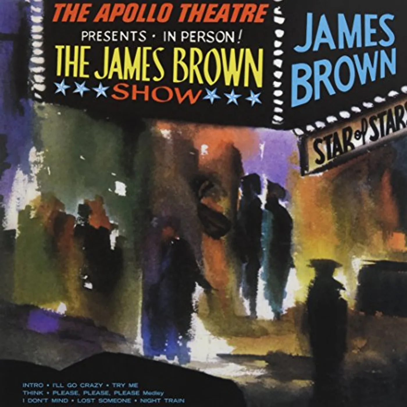James Brown LIVE AT THE APOLLO Vinyl Record