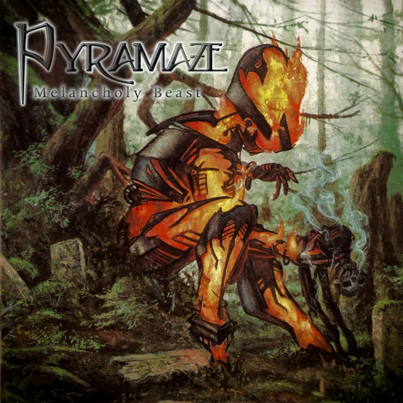 Pyramaze MELANCHOLY BEAST [RE-ISSUE] CD