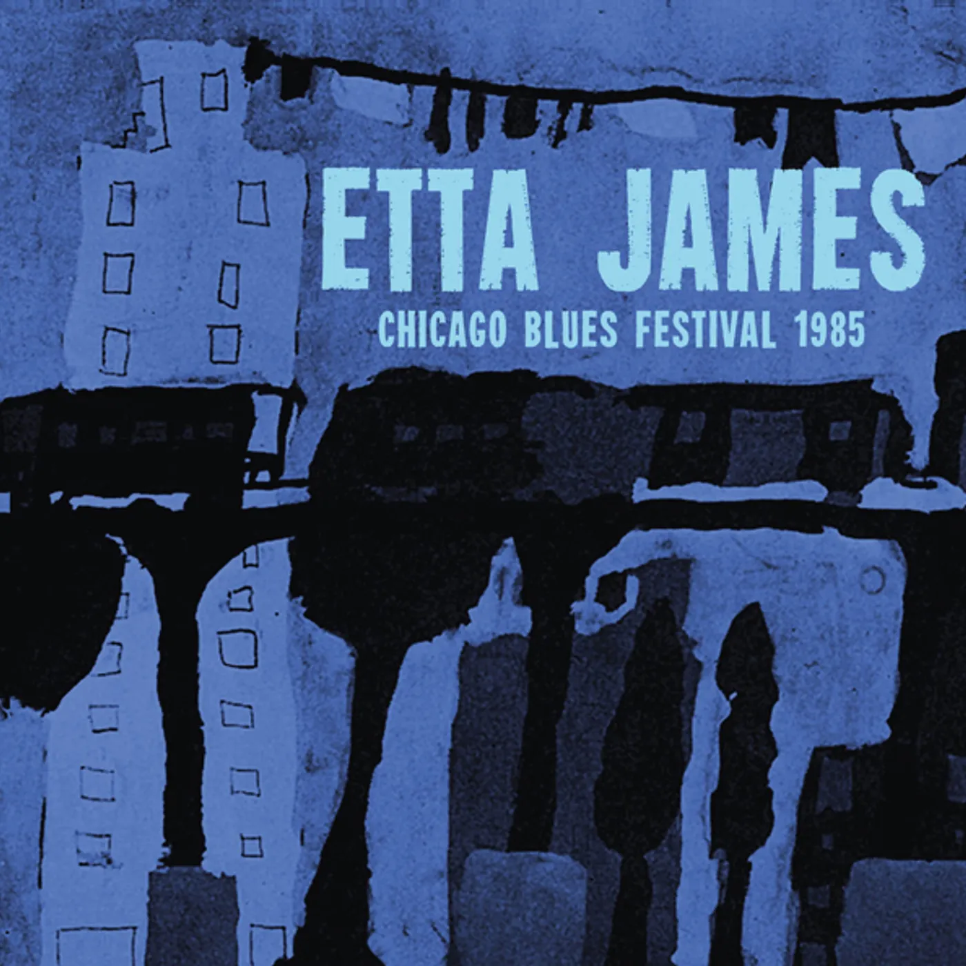 Etta James CHICAGO BLUE FESTIVAL 1985 Vinyl Record