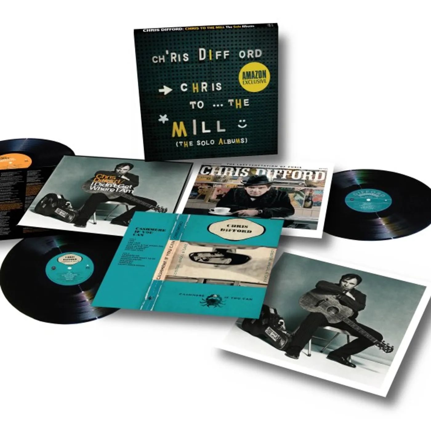 Chris Difford CHRIS TO THE MILL (SOLO ALBUMS BOX SET) (Vinyl)