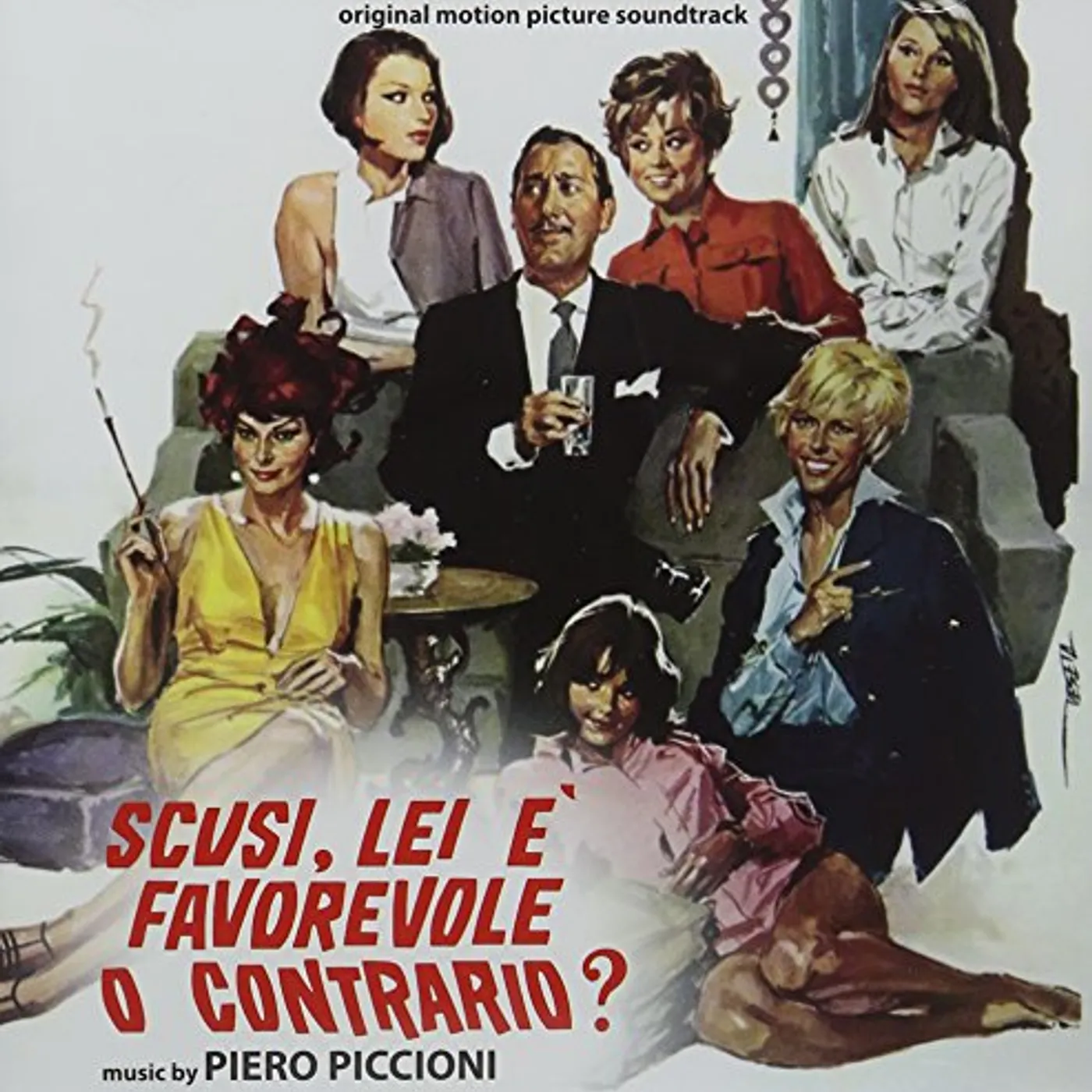Piero Piccioni SCUSI LEI E FAVOREVOLE O CONTRARIO / Original Soundtrack CD