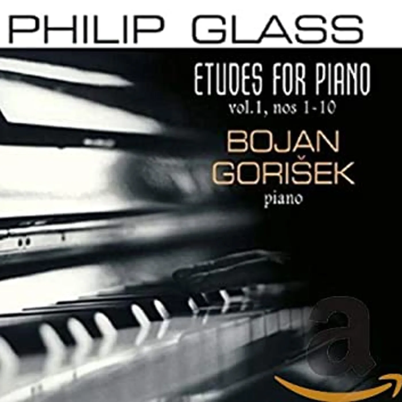 Philip Glass / Bojan Gorisek ETUDES FOR PIANO 1-10 Vinyl Record