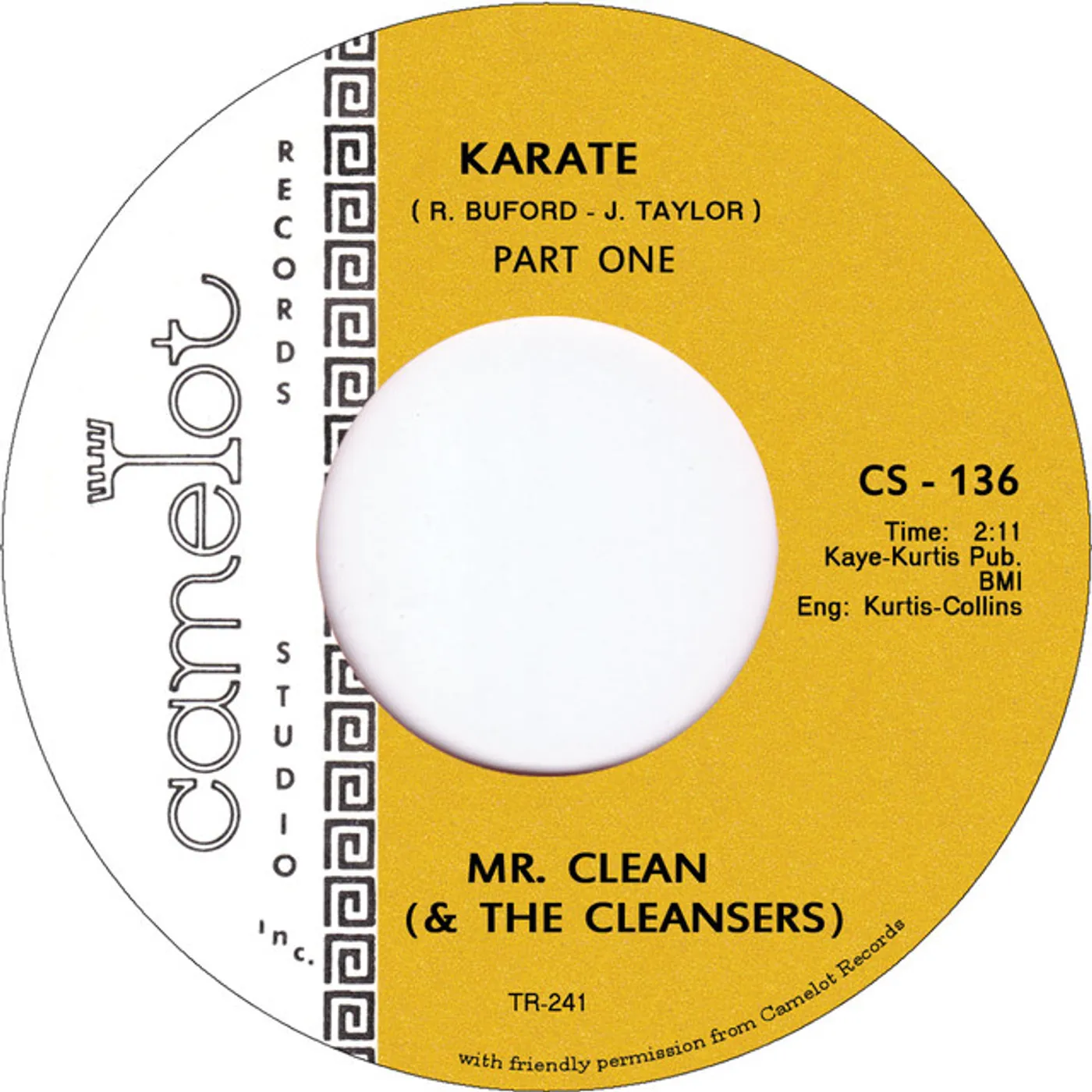 Mr. Clean and the Cleansers Karate Vinyl Record