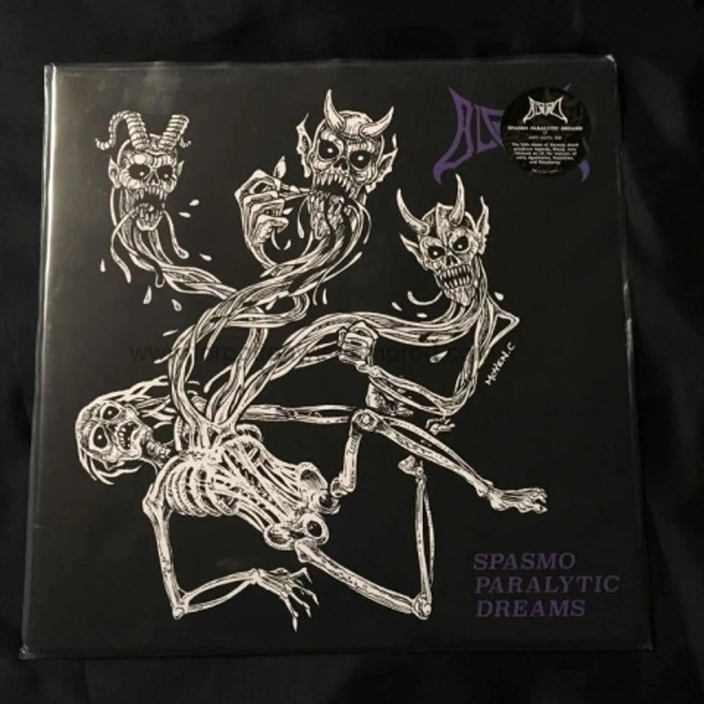 BLOOD SPASMO PARALYTIC DREAMS Vinyl Record