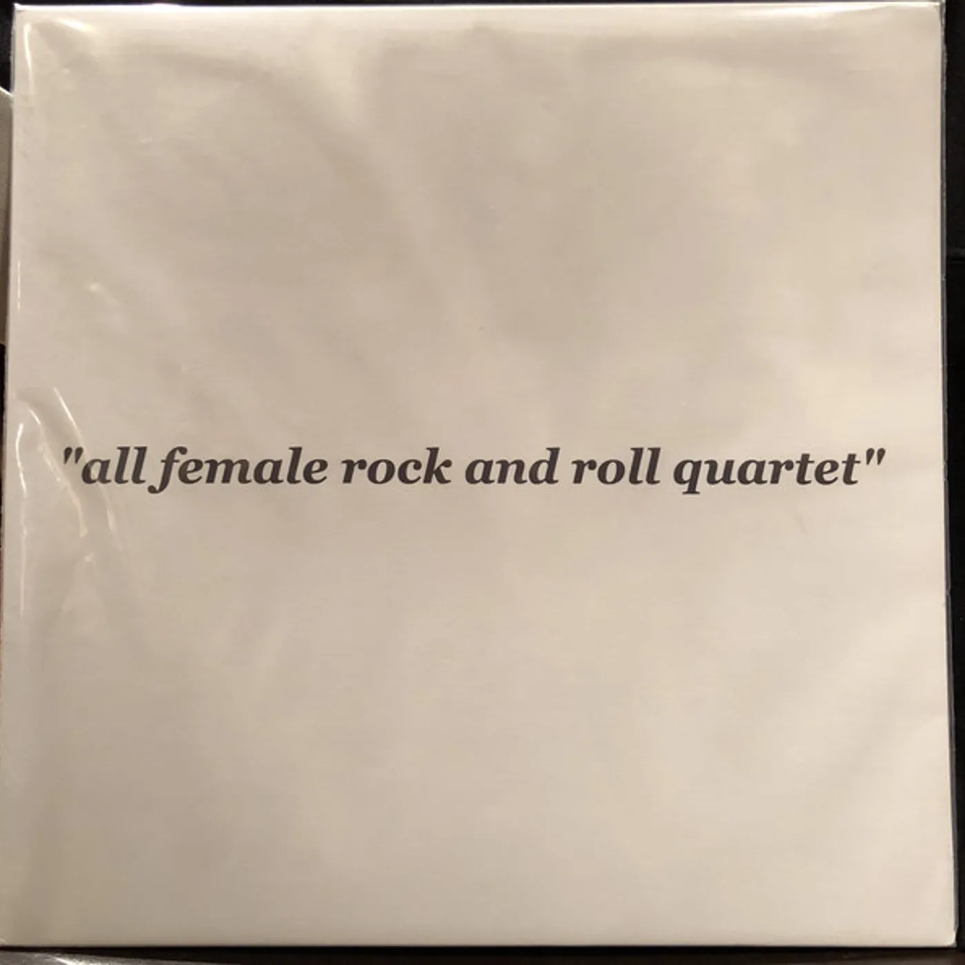 The She's All Female Rock and Roll Quartet Vinyl Record