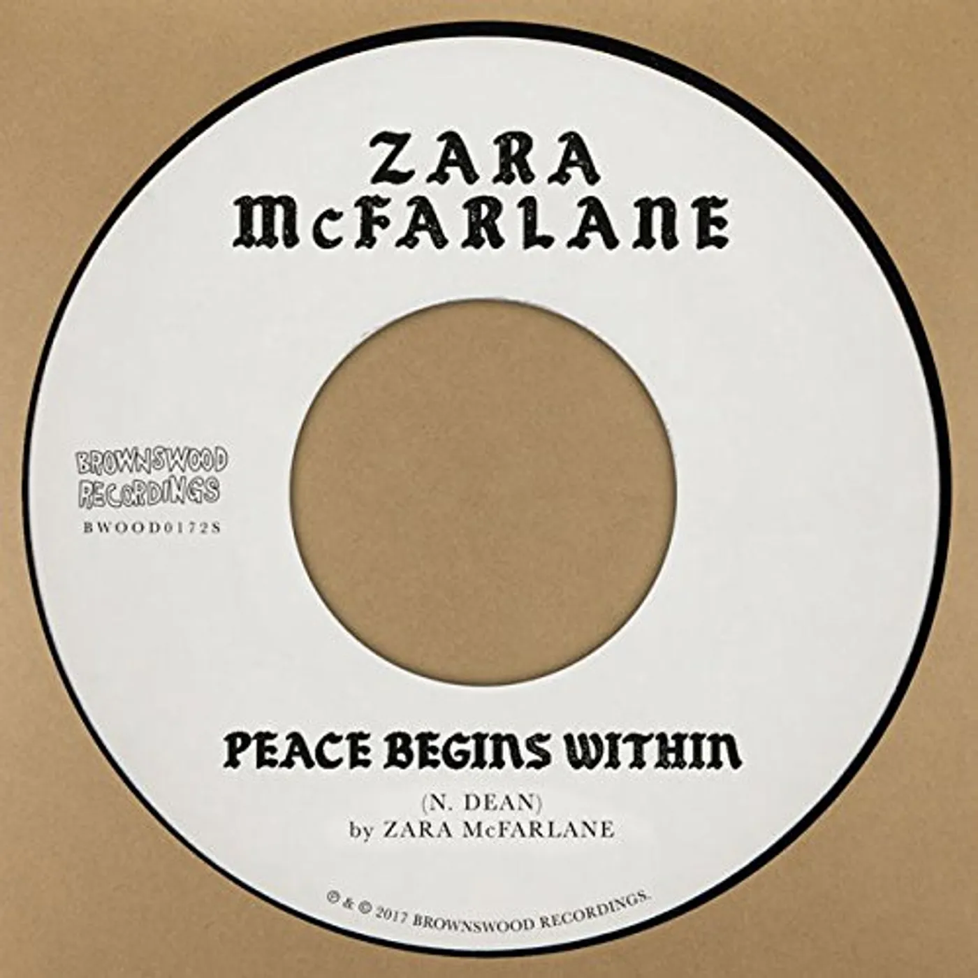 Zara McFarlane Peace Begins Within Vinyl Record