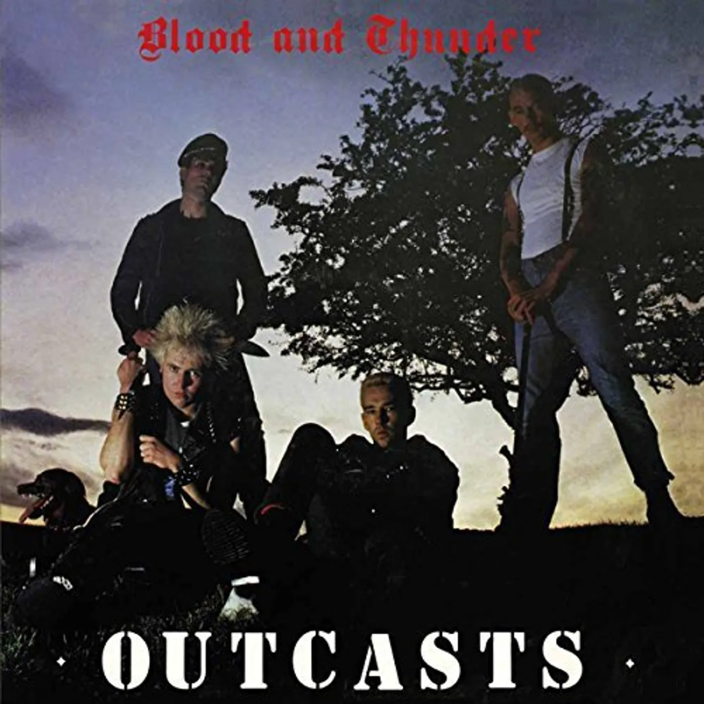 Outcasts BLOOD & THUNDER CD