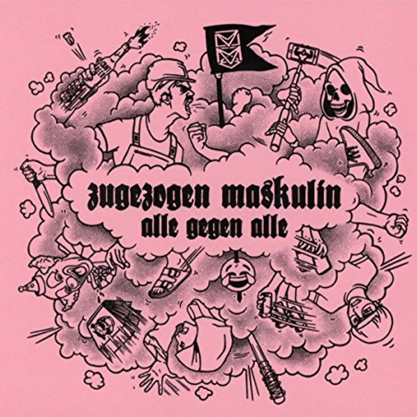 Zugezogen Maskulin Alle gegen Alle Vinyl Record