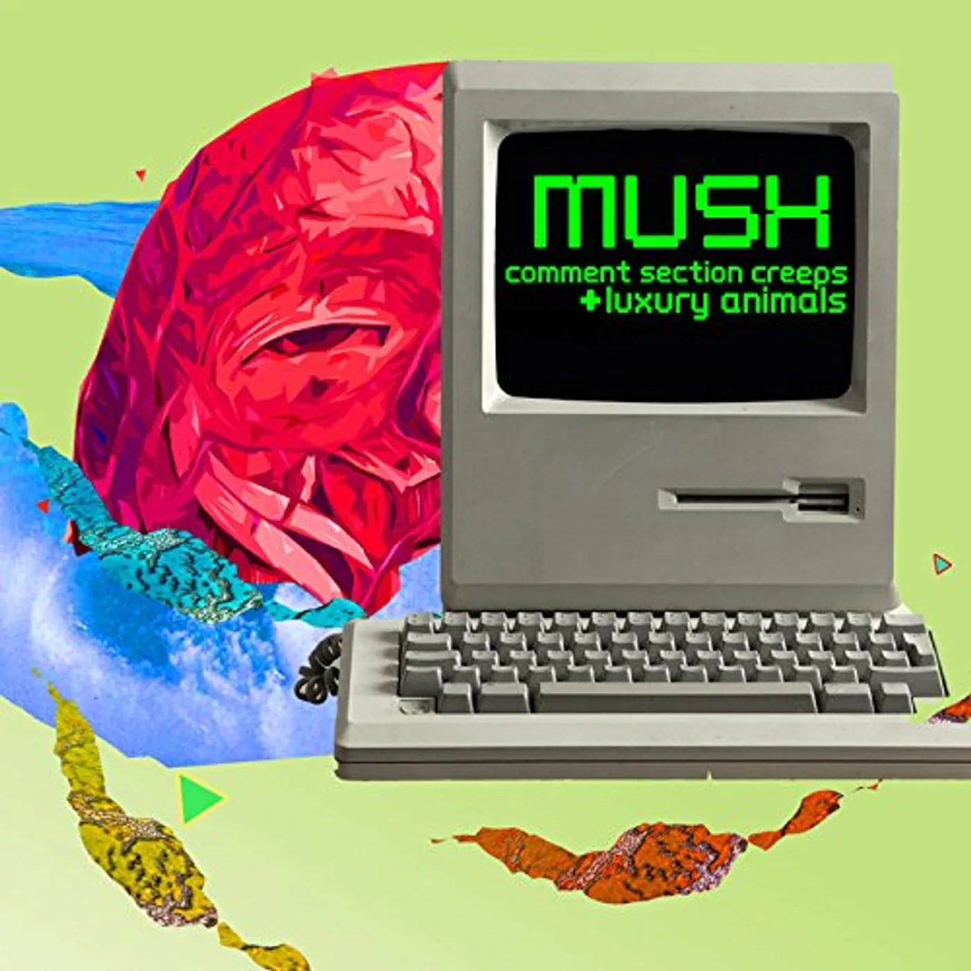Mush COMMENT SECTION CREEPS / LUXURY ANIMALS Vinyl Record
