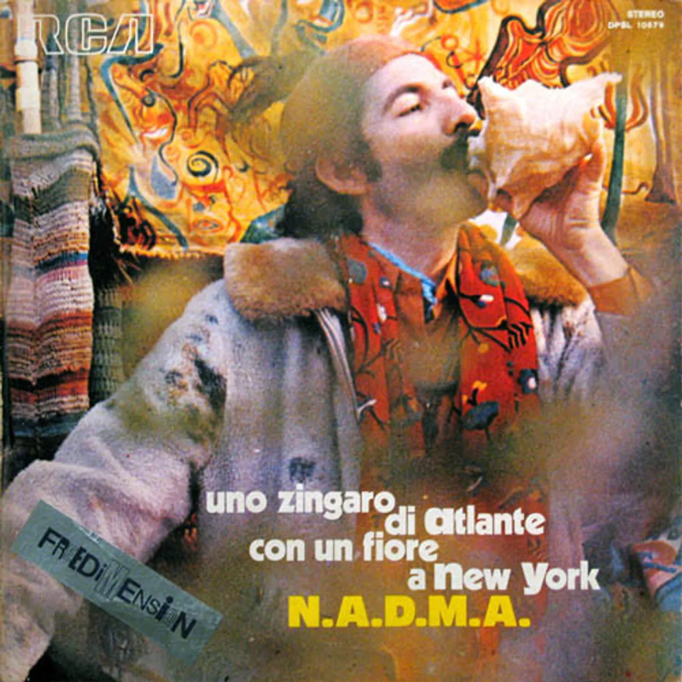 N.A.D.M.A. Uno Zingaro Di Atlante Con Un Fiore A New York Vinyl Record
