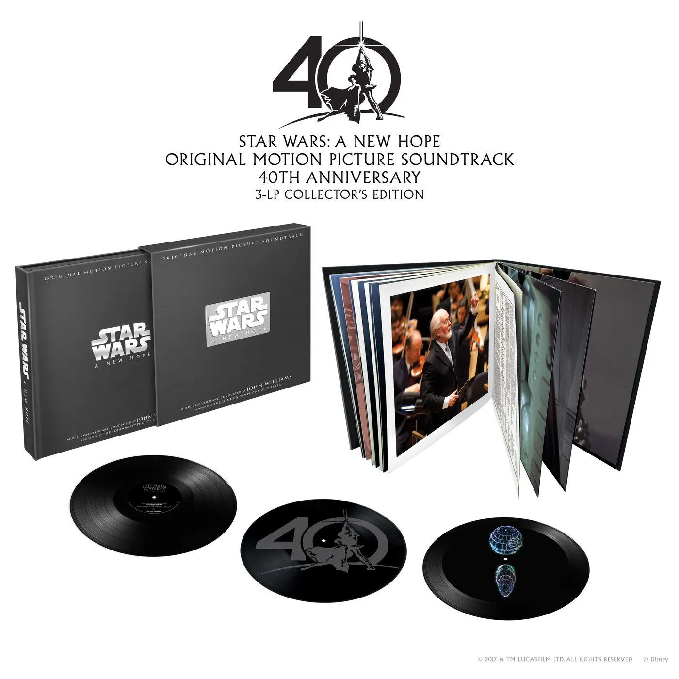 John Williams  Star Wars: A New Hope / Original Soundtrack Collectors Edition Vinyl (Box Set)