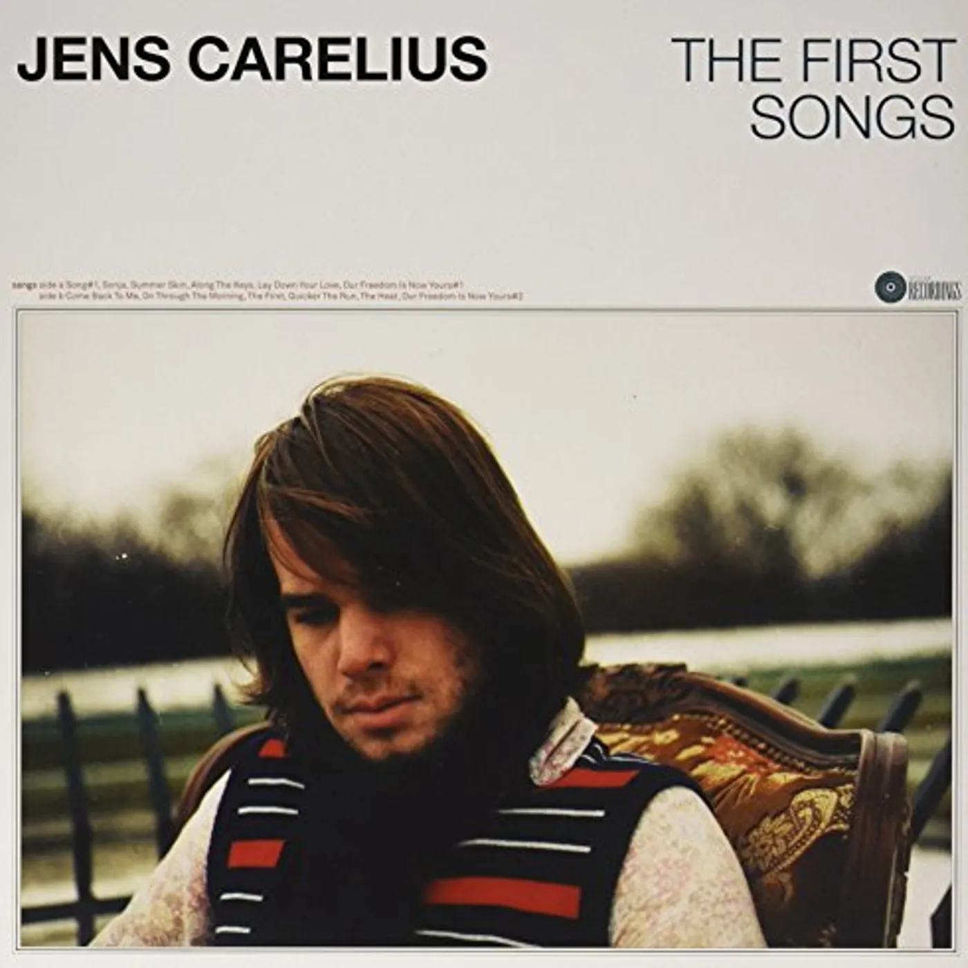 Jens Carelius FIRST SONGS Vinyl Record