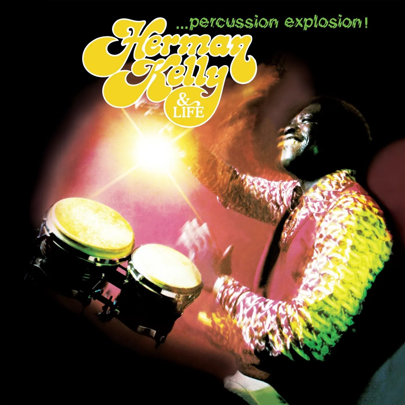 Herman Kelly PERCUSSION EXPLOSION Vinyl Record