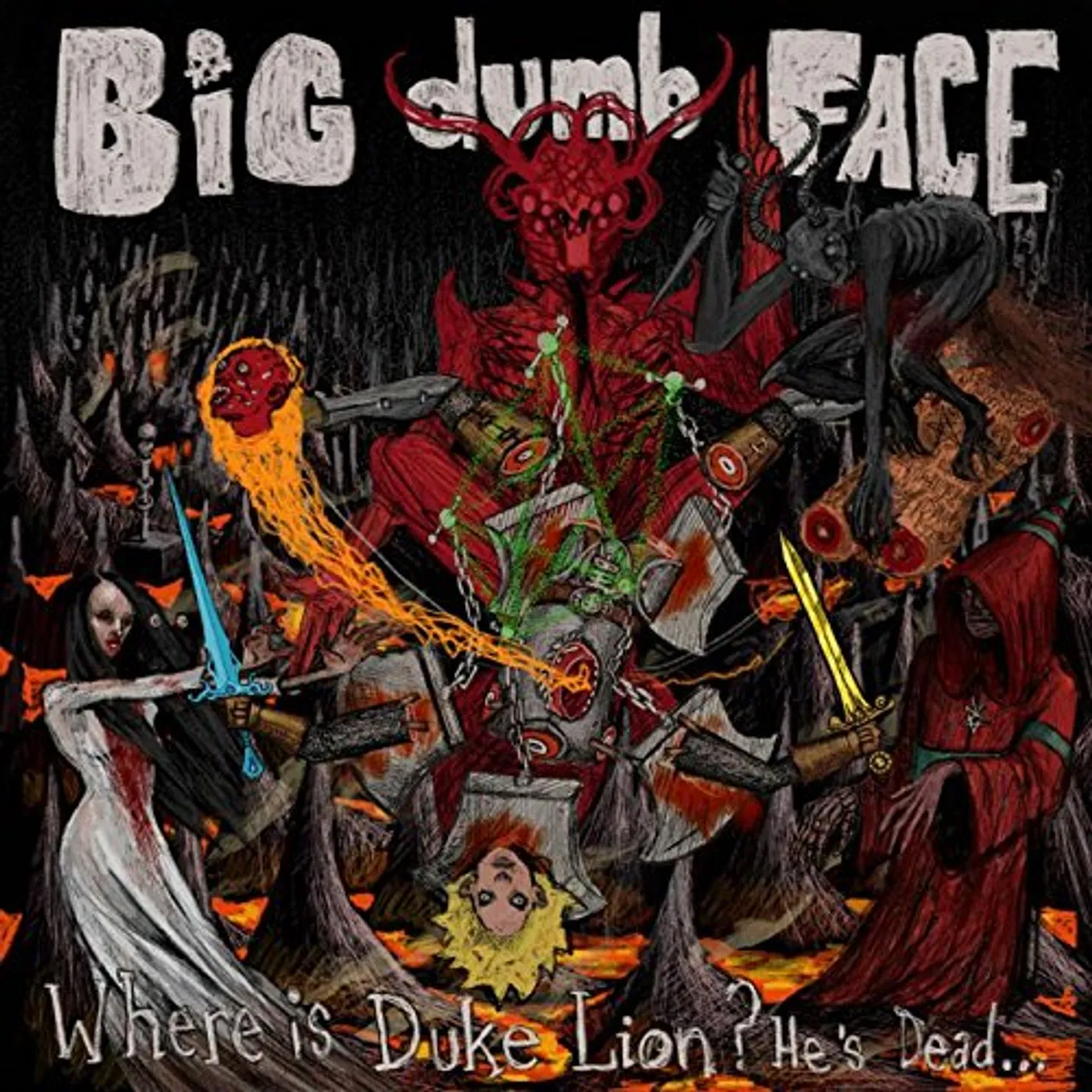 Big Dumb Face WHERE IS DUKE LION: HE'S DEAD CD