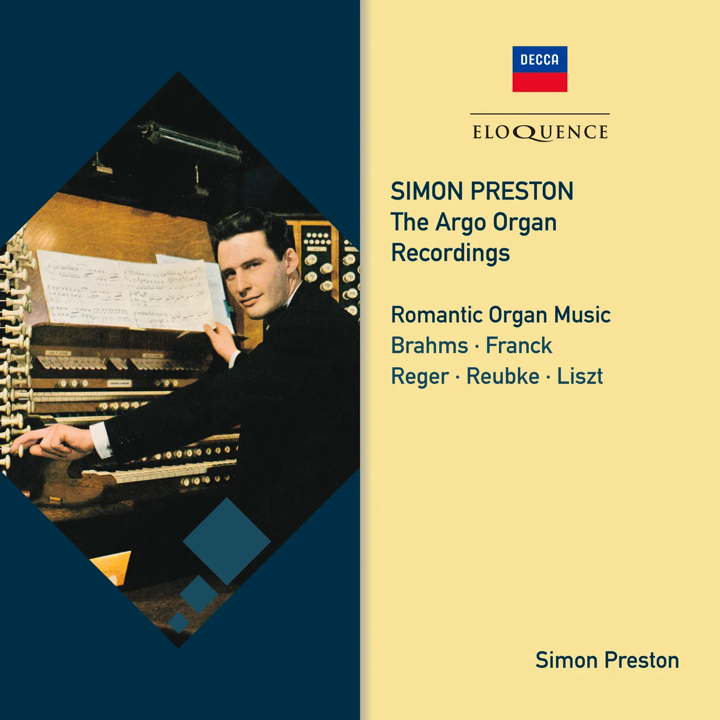 Simon Preston ROMANTIC ORGAN MUSIC CD