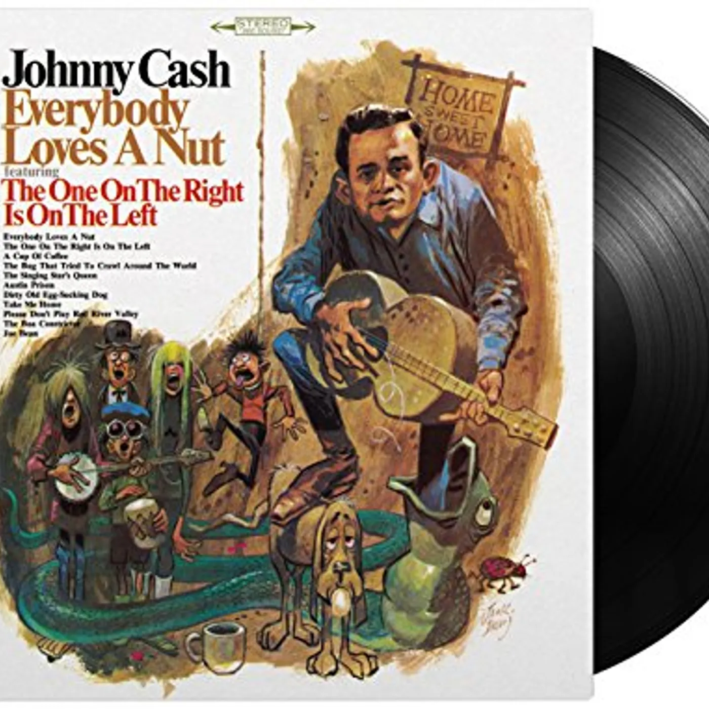 Johnny Cash EVERYBODY LOVES A NUT (180G) Vinyl Record