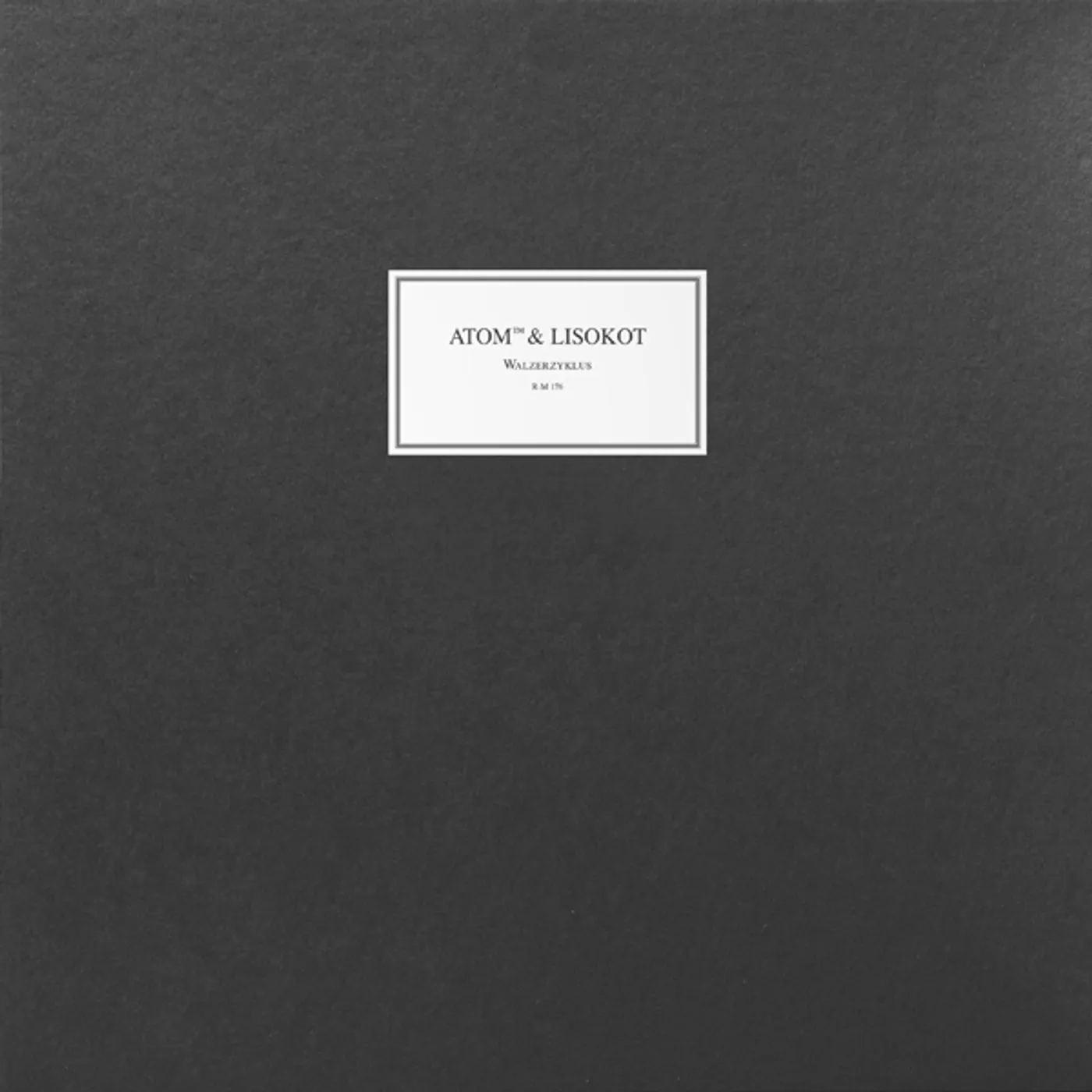 Atom TM WALZERZYKLUS Vinyl Record